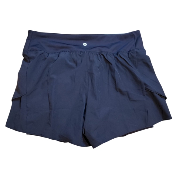 Avia Black Flutter Shorts With Compression Shorts Medium - Picture 3 of 5